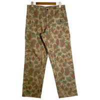 U.S.ARMY レプリカ ダックハンターカモ ミリタリーカーゴパンツ ヘリンボーン Size LL 福生店