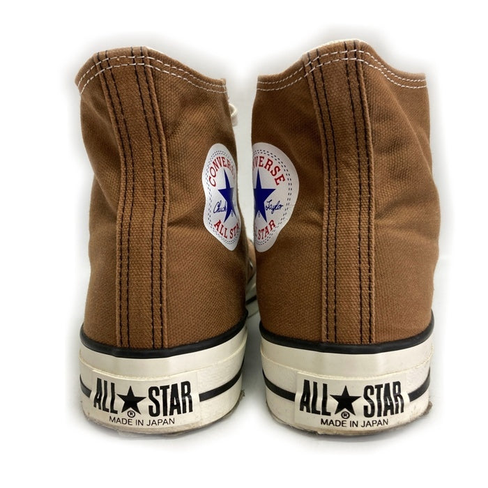 CONVERSE コンバース ALLSTAR HI MADE IN JAPAN 日本製 スニーカー ブラウン size25.5cm 瑞穂店