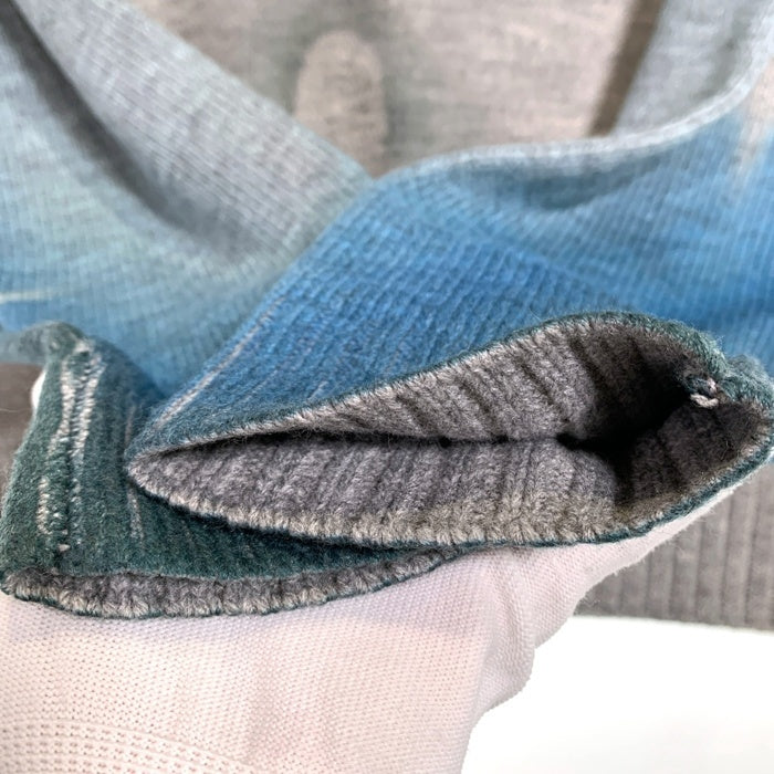 RIPNDIP リップンディップ SPRINKLES KNIT SWEATER ニットセーター アクリル グレー ブルー Size M 福生店