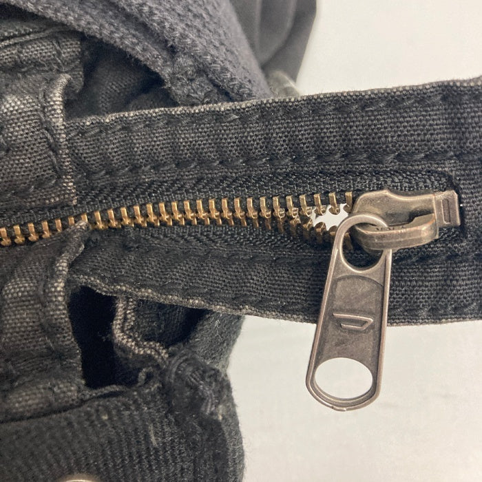 DIESEL ディーゼル ショルダーバッグ キャンバス ブラック 瑞穂店