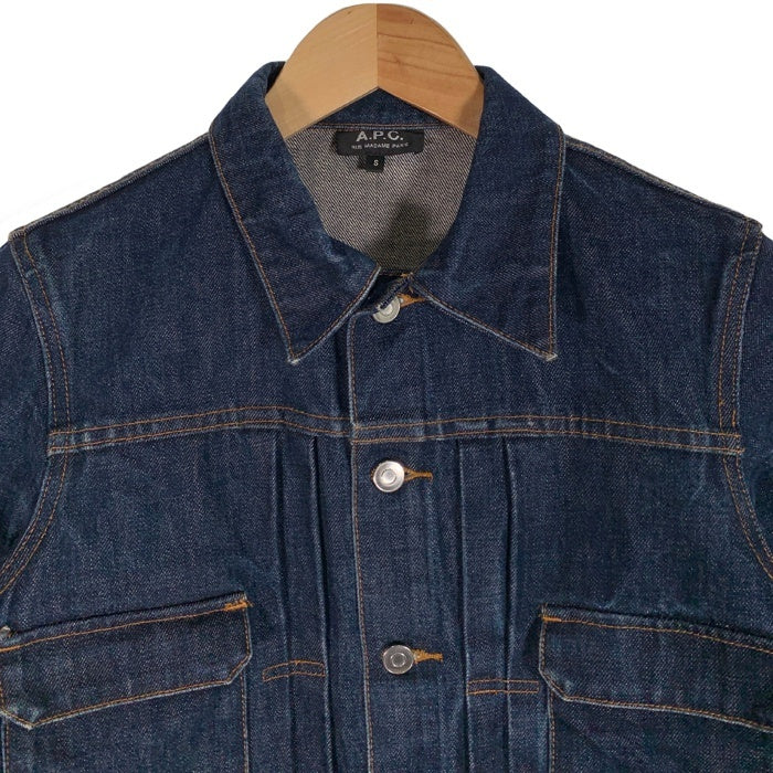 A.P.C. アーペーセー デニムジャケット インディゴ マカオ製 Size S 福生店
