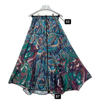 OSMOSIS オズモーシス プリント切替Ｔシャツ＆スカート 593006-127T 593006-128S ブラック sizeONE 瑞穂店