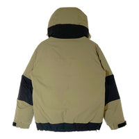 FIRST DOWN ファーストダウン 193-3526 バイカラー ダウンジャケット カーキ sizeS 瑞穂店