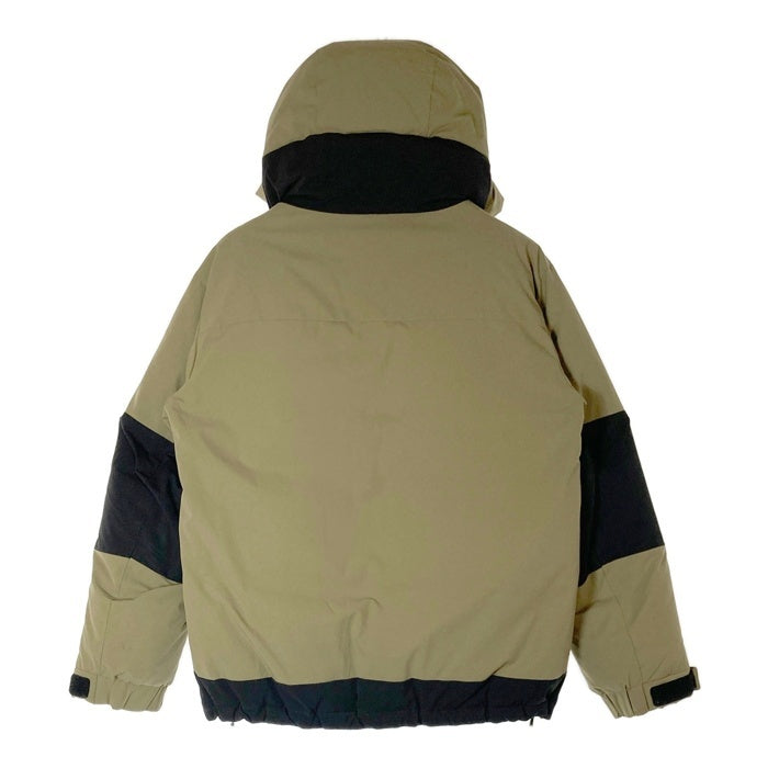 FIRST DOWN ファーストダウン 193-3526 バイカラー ダウンジャケット カーキ sizeS 瑞穂店