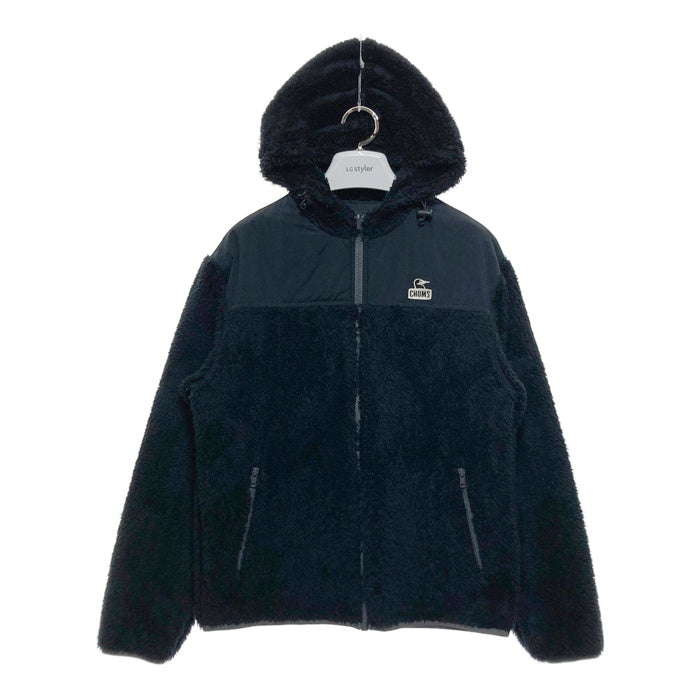 CHUMS チャムス CH04-0589 エルモフリースフルジップパーカー ブラック sizeM 瑞穂店