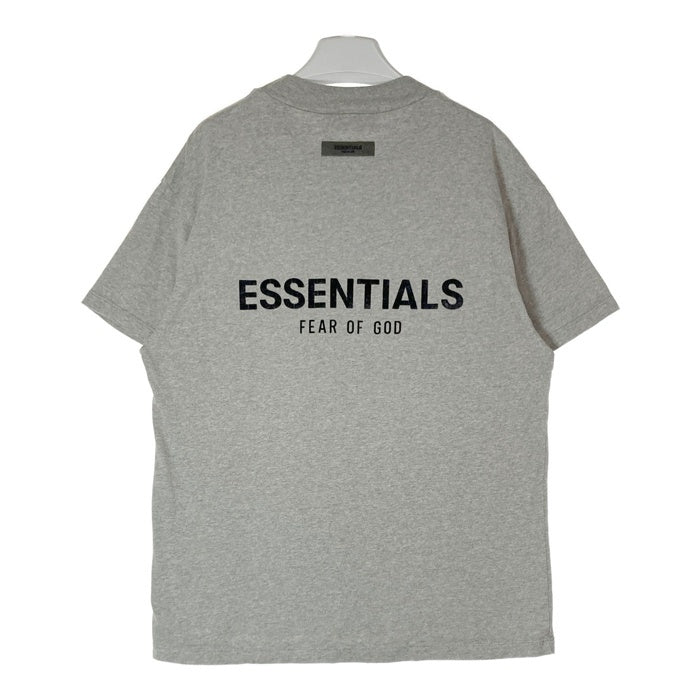 ESSENTIALS エッセンシャルズ モックネック フロッキープリント Tシャツ グレー sizeM 瑞穂店