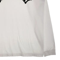 TMT ティーエムティー BIGHOLIDAY プリント ロングスリーブTシャツ ホワイト Size L相当 福生店