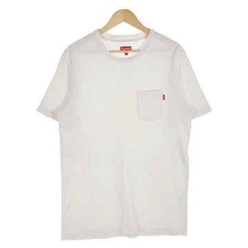 SUPREME シュプリーム Pocket Tee ポケットTシャツ ホワイト ワングラム Size M 福生店