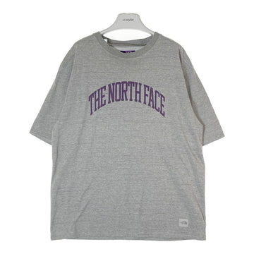 THE NORTH FACE ノースフェイス PURPLE LABEL パープルレーベル NT3324N H/S Graphic Tee Tシャツ グレー sizeL 瑞穂店