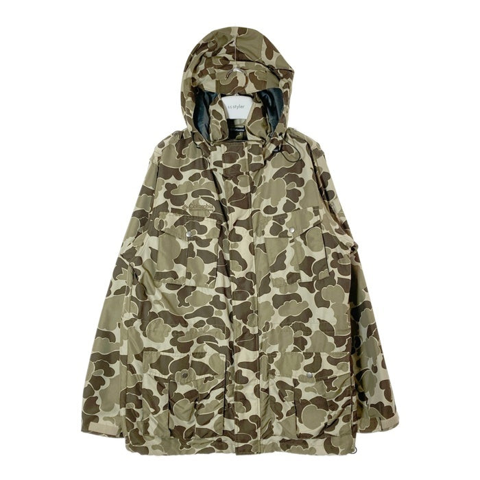 Columbia コロンビア PM3476 ビーバークリークジャケット マウンテンパーカー ダックハンターカモ カーキ sizeXL 瑞穂店