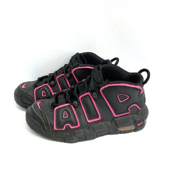 NIKE ナイキ 415082-003 GS Air More Uptempo Black Pink Blast スニーカー ブラック size24cm 瑞穂店