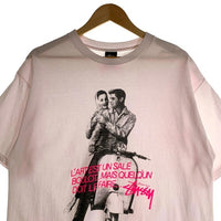 STUSSY ステューシー ローマの休日 半袖 Tシャツ ホワイト Size L 福生店