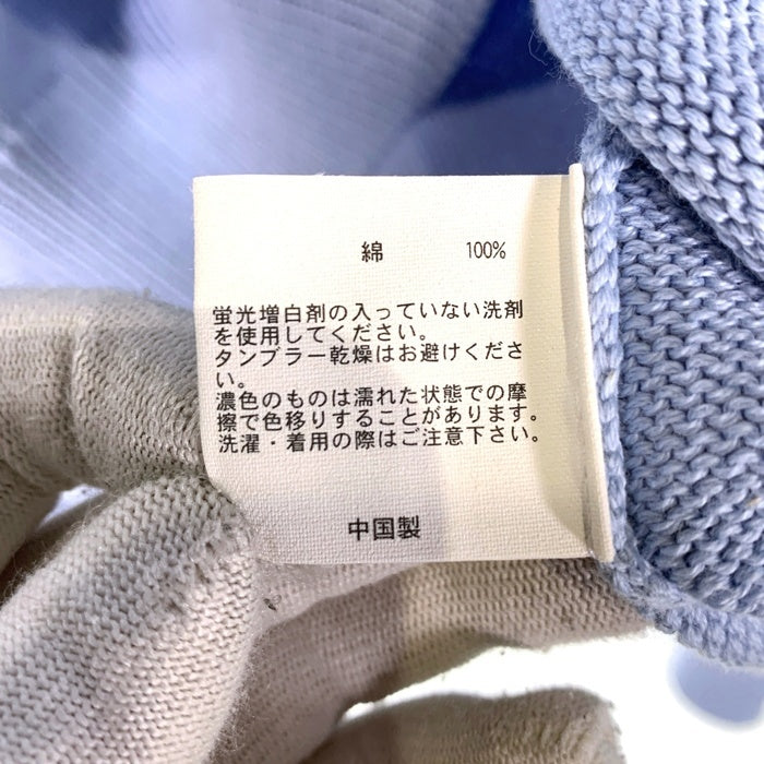 Brooks Brothers ブルックスブラザース PIMA COTTON  Vネック コットンニットセーター ライトブルー Size L 福生店