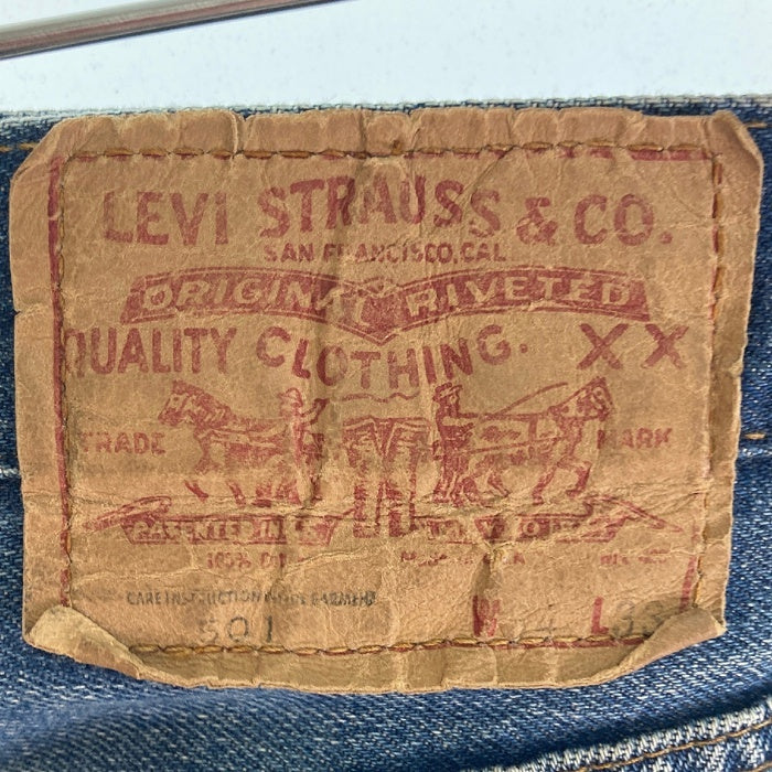 Levi's リーバイス 501 66後期 ボタン裏刻印6 デニムパンツ インディゴ sizeW34 瑞穂店