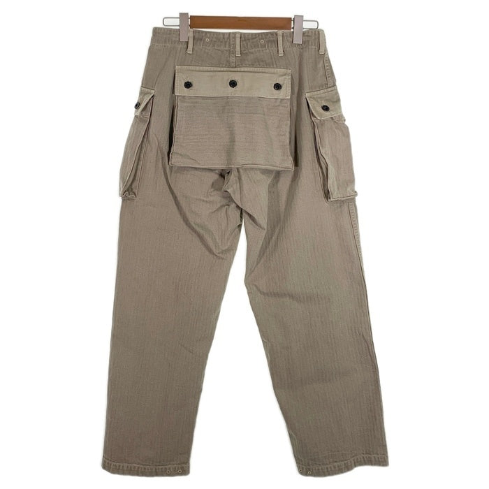 WAREHOUSE ウエアハウス USMC HBT Monkey Pants ヘリンボーン モンキーパンツ ライトオリーブ Size 31 福生店