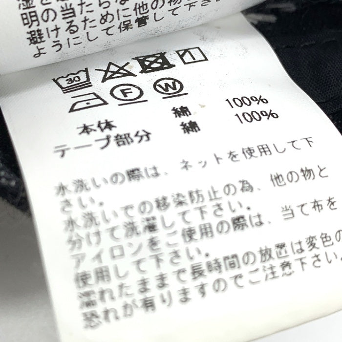 SUGAR CANE シュガーケーン 10oz ブラックデニム アップルジャックキャップ キャスケット SC02705 Size 7 1/4 福生店