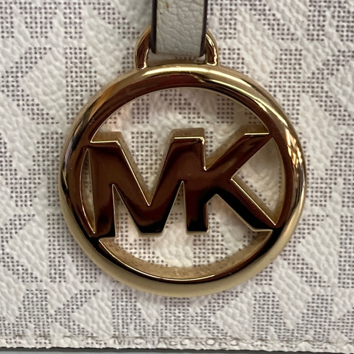 MICHAEL KORS マイケルコース シャーロット 2WAY ハンドバッグ ショルダー ホワイト グレー 35T0GCFM2B 瑞穂店