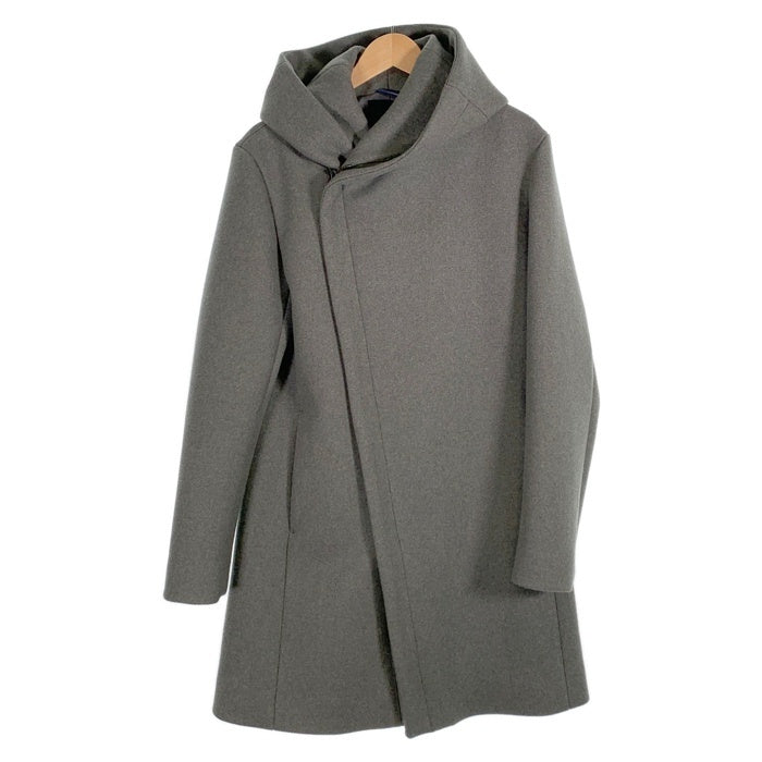 junhashimoto ジュンハシモト 22AW C03 H3 WRAP COAT カシミヤ ラップコート グレー 1012120003 Size 4 福生店