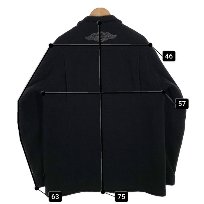 nitrow ナイトロウ ウール 3B テーラードジャケット ブラック NW042-JK10 Size L 福生店