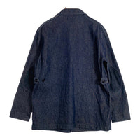 EVISU エヴィス Hidehiko Yamane 刺し子 3B テーラードジャケット インディゴ エルボーパッチ カモメピンズ付 青ペンキ Size 42 福生店