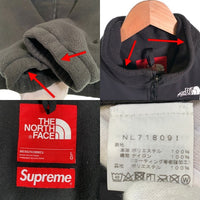 SUPREME シュプリーム THE NORTH FACE ノースフェイス 18AW Expedition Fleece Jacket エクスペディション フリース ジャケット ブラック NF0A3SE4 GORE-TEX ゴアテックス Size L 福生店