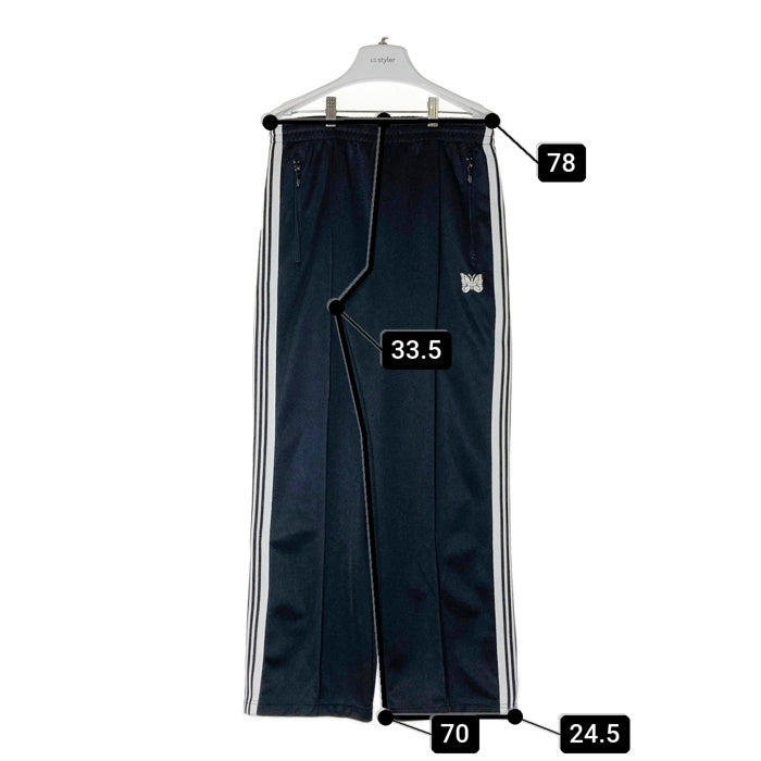 Needles ニードルズ MR510 フリークスストア別注 トラックパンツ ブラック×ホワイト sizeS 瑞穂店