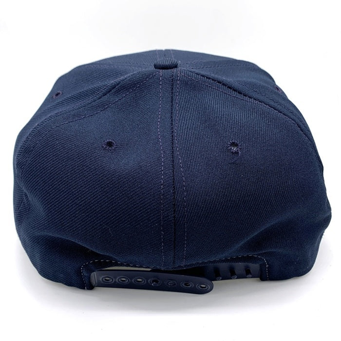 90's~ MLB ニューヨーク・ヤンキース スナップバックベースボールキャップ ネイビー USA製 ANNCO 福生店