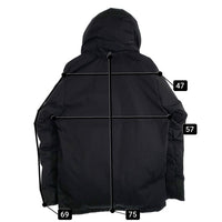 THE NORTH FACE ノースフェイス ブルックスレンジ ダウンジャケット ブラック カモ ND91551 Size XL 福生店