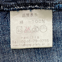 REMILLA レミーラ ボタンフライ デニムパンツ インディゴ sizeM 瑞穂店