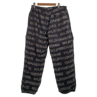 SUPREME シュプリーム 21SS Logo Ripstop Track Pant ロゴリップストップ トラックパンツ ブラック Size XL 福生店