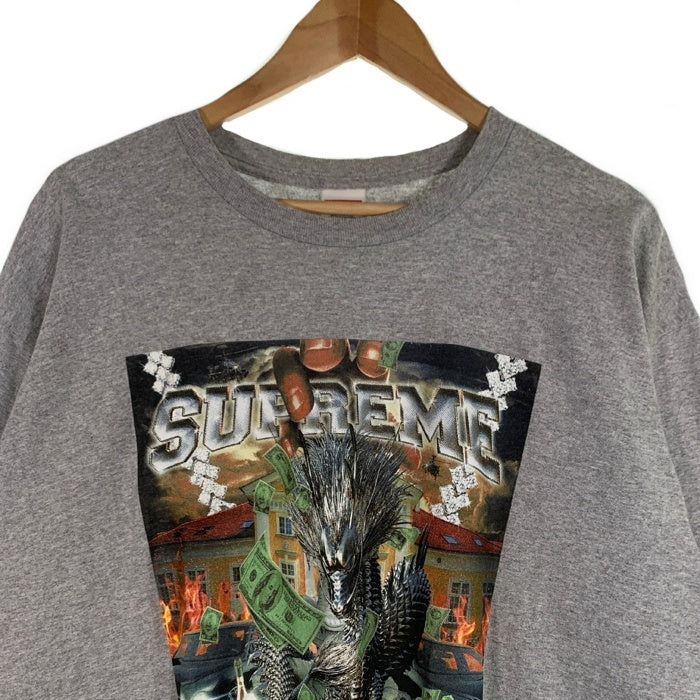 SUPREME シュプリーム 20SS Dragon Tee ドラゴン プリントTシャツ グレー Size XL 福生店