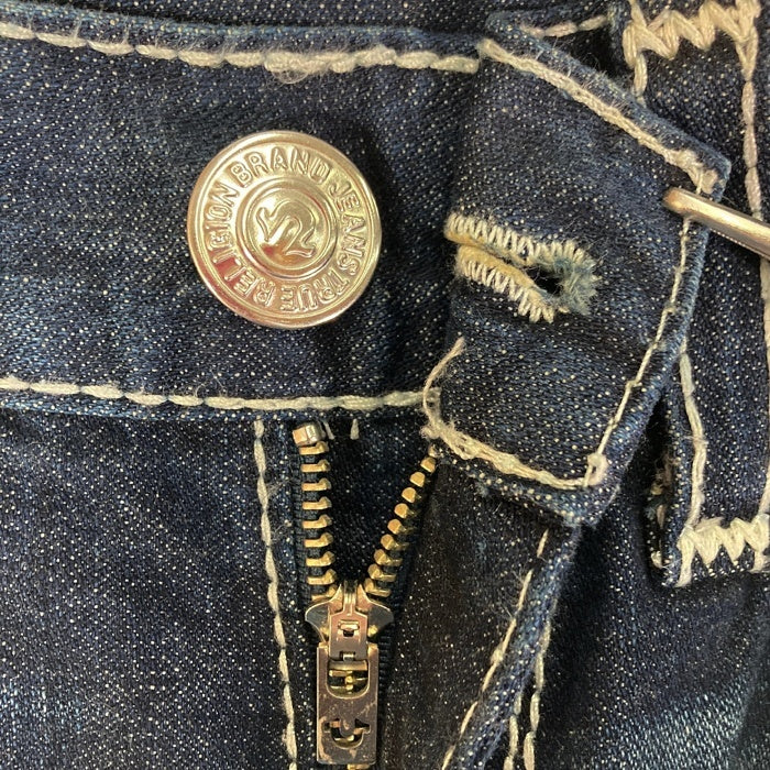 TRUE RELIGION トゥルーレリジョン RICKY BIG QT デニムパンツ インディゴ size31 瑞穂店
