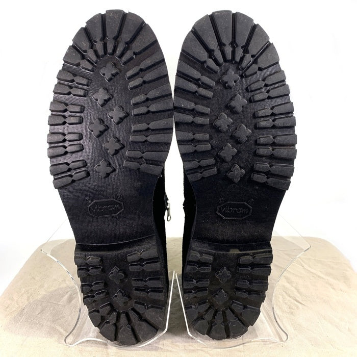 MINEDENIM マインデニム nonnative ノンネイティブ Suede Leather Side Zipper Boots スウェード レザー サイド ジッパー ブーツ ブラック MGK-006-99-432 Size 43 福生店