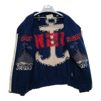 Gizemo Lightning ライトニングプロデュース USN カウチンセーター ネイビー Size M 瑞穂店