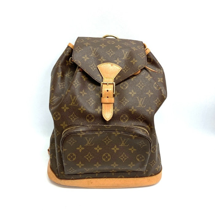 LOUIS VUITTON ルイヴィトン M51135 モンスリGM  リュックサック バックパック ブラウン 瑞穂店
