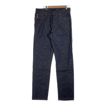 ARMANI JEANS アルマーニジーンズ 15YEARS テーパードデニムパンツ インディゴ ボタンフライ Size 34 福生店