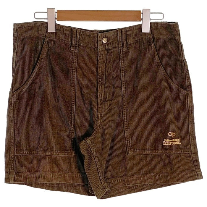 STANDARD CARIFORNIA スタンダード カリフォルニア Ocean Pacific オーシャンパシフィック コーデュロイ ショーツ ショート ハーフパンツ ブラウン 515781 Size 34 福生店