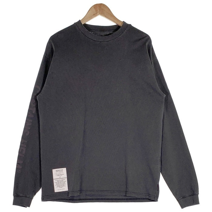 CAPTAINS HELM キャプテンズヘルム RUNNING FORM L/S TEE ロンT ロングスリーブ ランニングフォーム 長袖 Tシャツ  グレー CH-25-SS-06 Size L 福生店