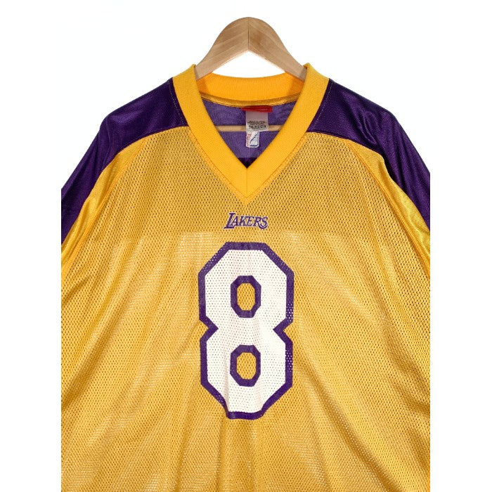Reebok リーボック L.A LAKERS KOBE レイカーズ コービー アメフトシャツ メッシュ Size 2XL 福生店