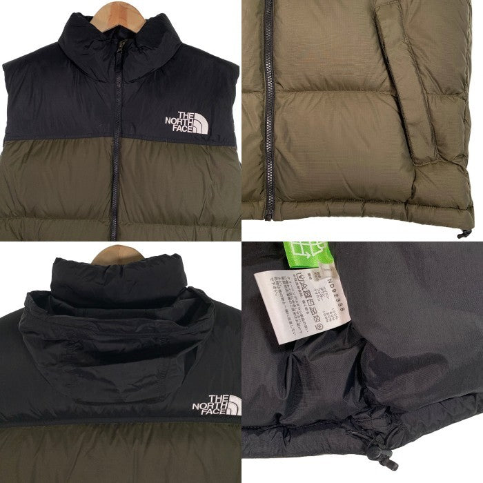 THE NORTH FACE ノースフェイス Nuptse Vest ヌプシ ダウンベスト ニュートープ ND92338 Size L 福生店