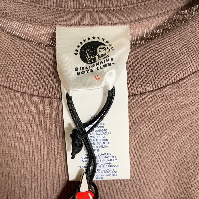 BILLIONAIRE BOYS CLUB ビリオネアボーイズクラブ BBCプリント Tシャツ ブラウン 日本製 初期 Size XL 福生店