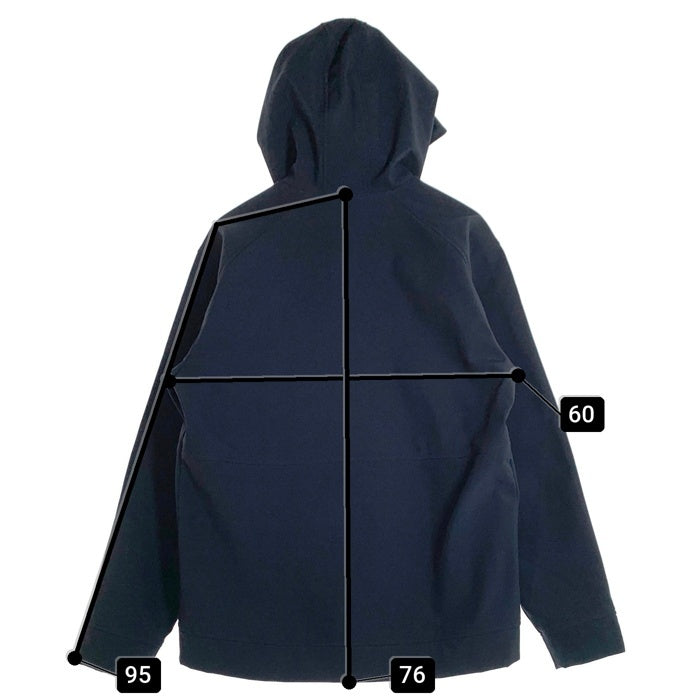 SIMS シムス ローグフーディー ポリエステル ジップアップジャケット ネイビー Size L 福生店