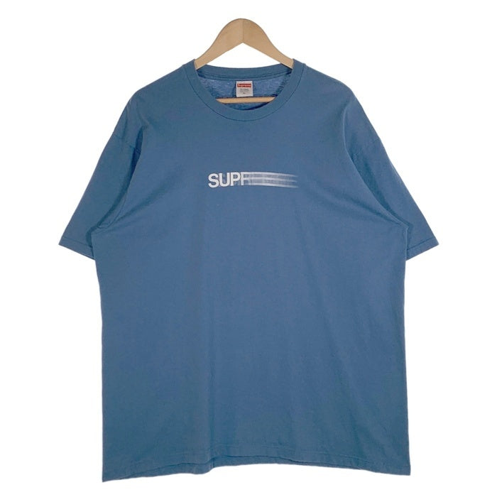 SUPREME シュプリーム 23SS Motion Logo Tee モーションロゴ プリントTシャツ ライトブルー Size XL 福生店