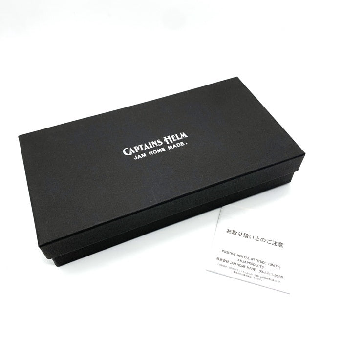 CAPTAINS HELM キャプテンズヘルム JAM HOME MADE ジャムホームメイド CHECKER LONG WALLET チェッカーロングウォレット 長財布 ブラック ホワイト 福生店