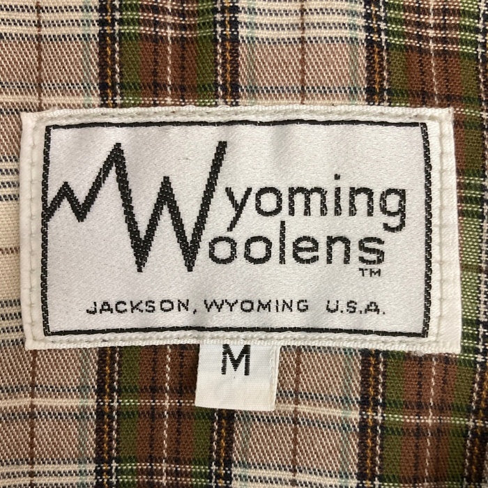Wyoming Woolens ワイオミングウーレンズ 80's コーデュロイ切替 ウエスタンジャケット ブラウン sizeM 瑞穂店
