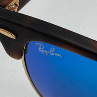 Ray-Ban レイバン RB3016 1145/17 CLUB MASTER ミラー サングラス ブラック ブルー 瑞穂店