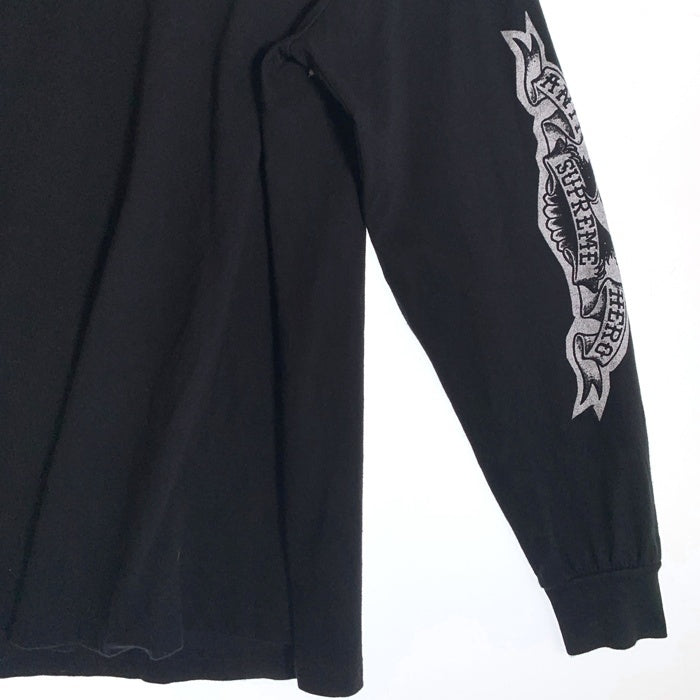 SUPREME シュプリーム 25AW ANTIHERO アンタイヒーロー Eagle L/S Tee 長袖 ロンT イーグル ロングスリーブ Tシャツ ブラック Size M 福生店