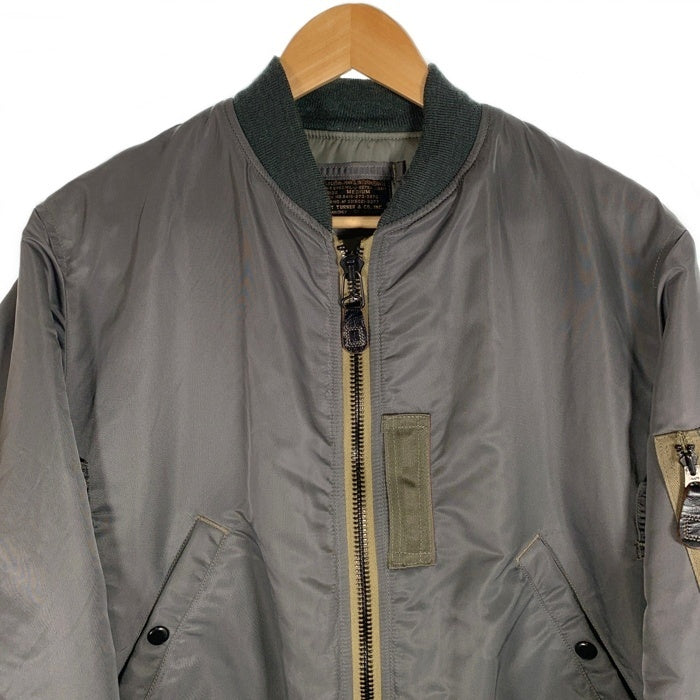 TOYS McCOY トイズマッコイ MA-1 ALBERT TURNER フライトジャケット アルバートターナー実名復刻 セージグリーン TMJ2432 Size M 福生店