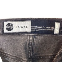 Levi's Silver Tab リーバイスシルバータブ LOOSE ルーズ テーパードデニムパンツ ブラック Size 36 瑞穂店