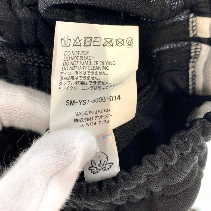 SAINT MICHAEL セントマイケル 24AW TRACK PANTS トラック パンツ ブラック ホワイト SM-YS1-0000-074 Size S 福生店